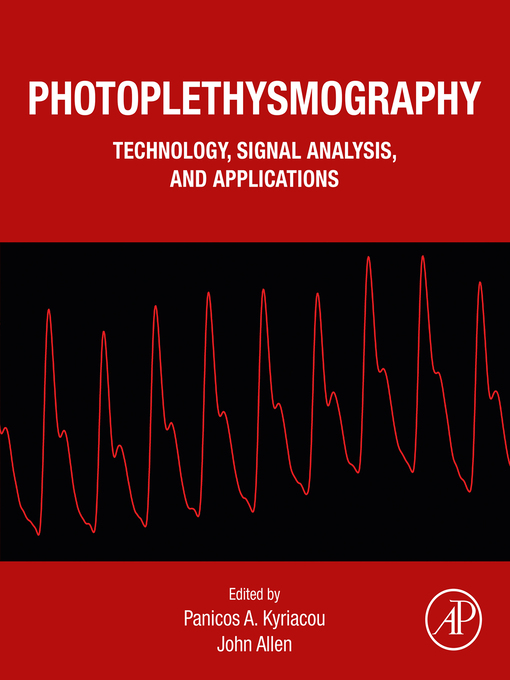 Title details for Photoplethysmography by Panicos A. Kyriacou - Wait list